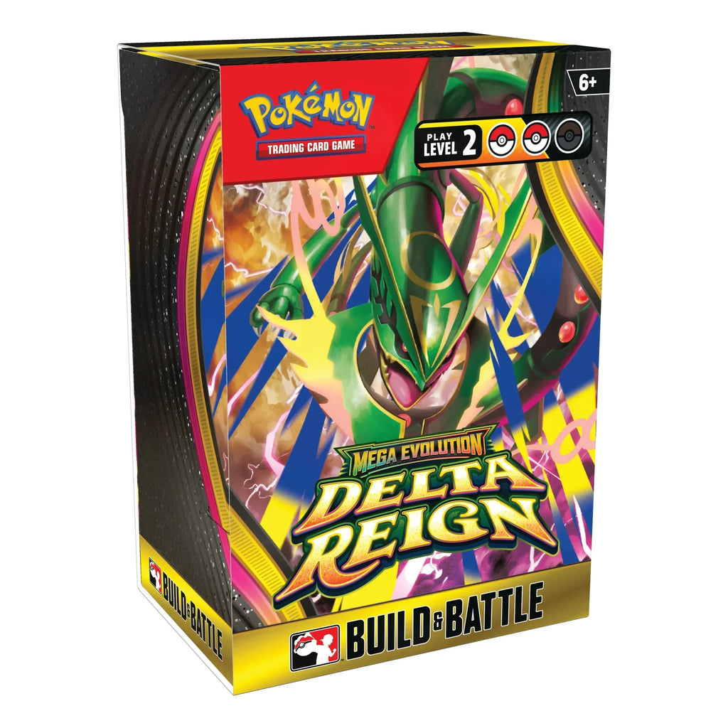 🔥2026 Christmas Gift🎄: Mega Evolution - Delta Reign Build & Battle Box (Pre-Order)