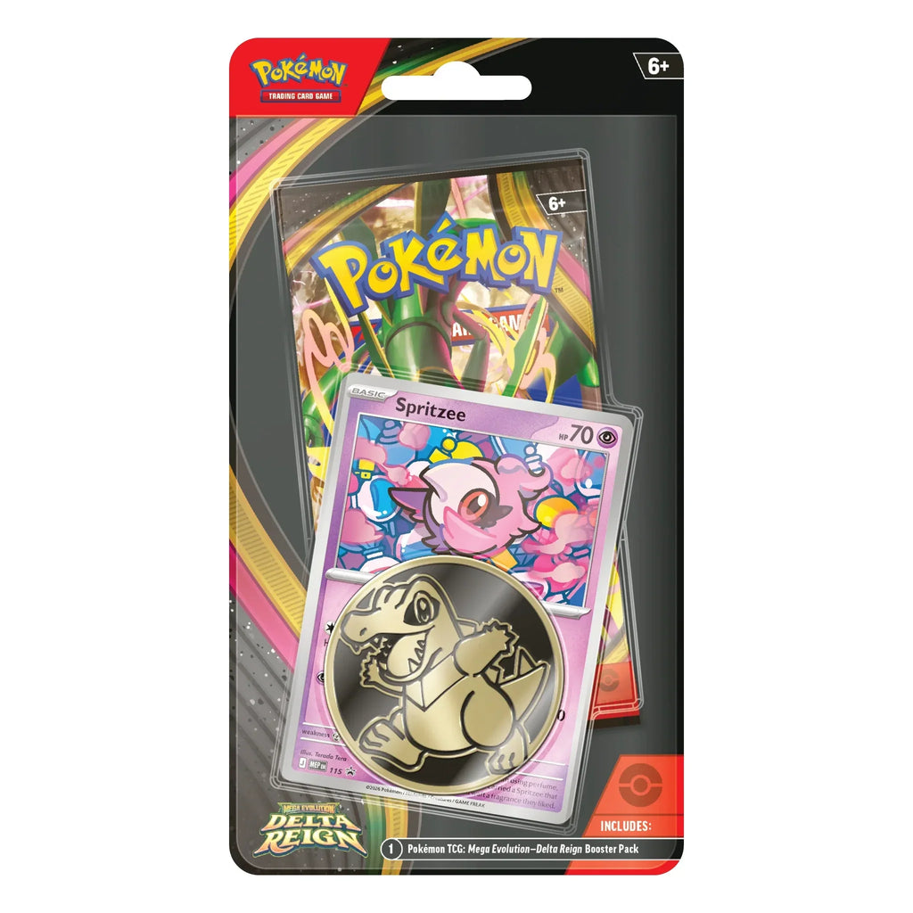 🔥2026 Christmas Gift🎄: Mega Evolution - Delta Reign Checklane Blister Pack (Spritzee) (Pre-Order)