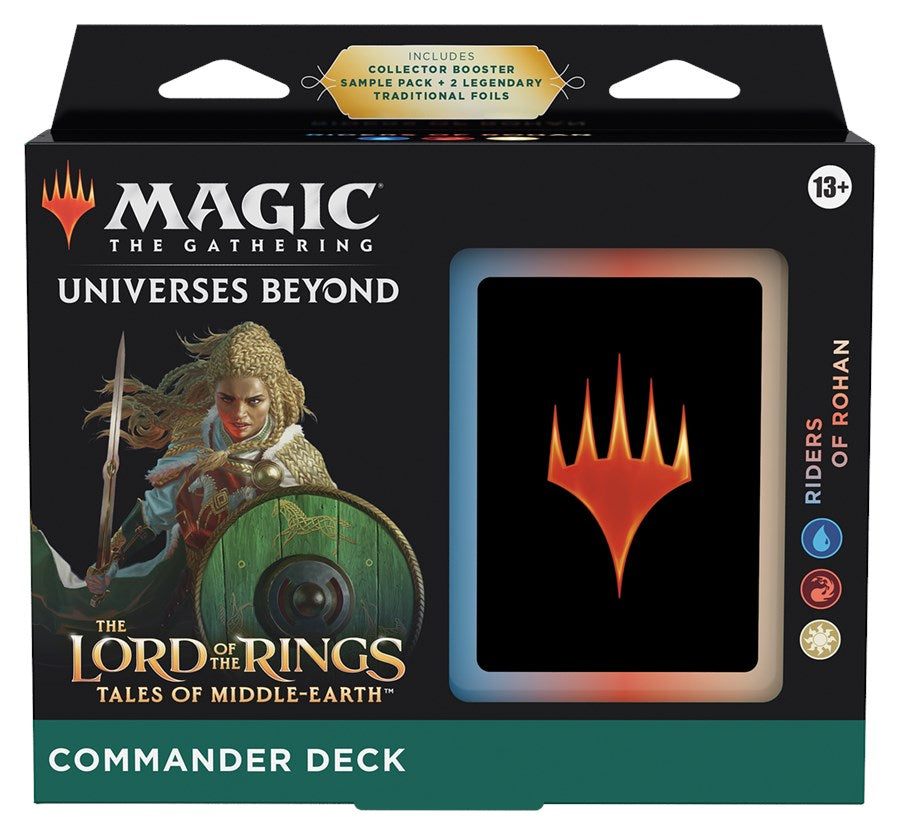 Hot Sale The Gathering - The Lord of the Rings: Tales of Middle-earth - Commander Deck (Riders of Rohan)