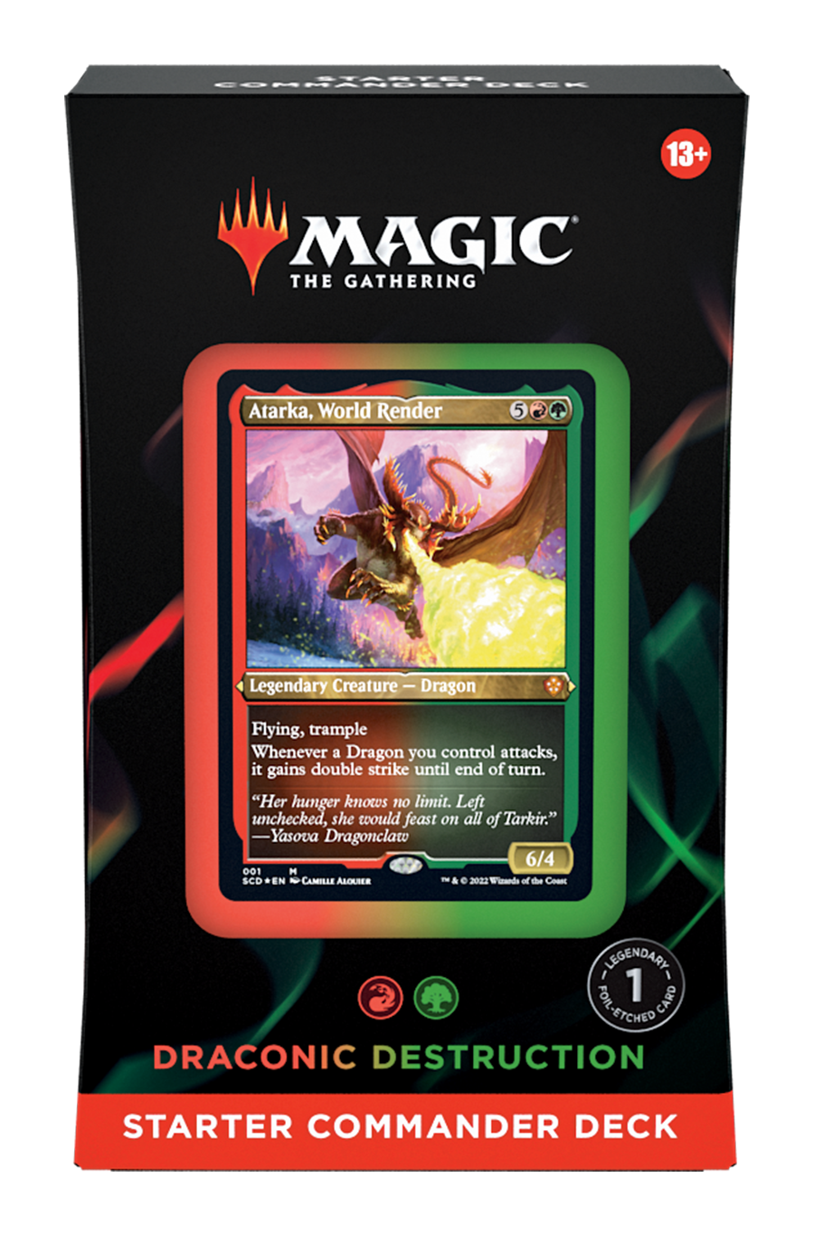 Hot Sale The Gathering - Starter Commander Deck (Draconic Destruction)