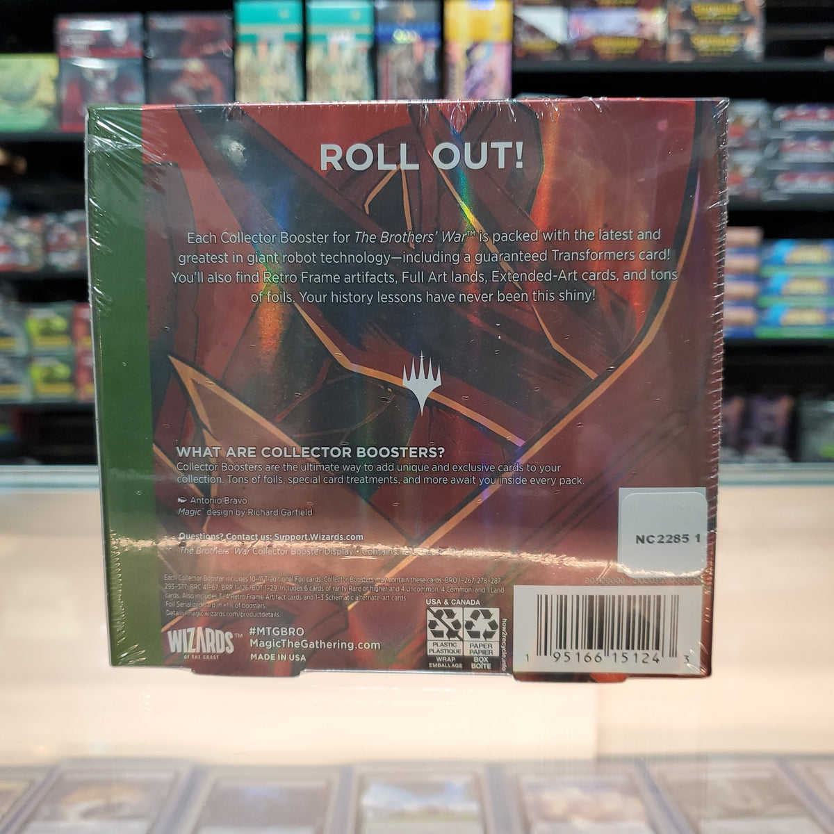 Hot Sale The Gathering - The Brothers' War - Collector Booster Display