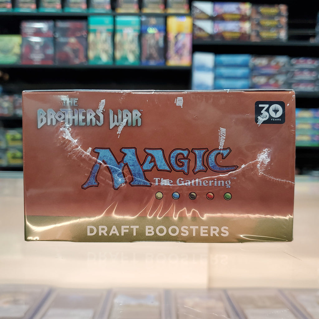 Hot Sale The Gathering - The Brothers' War - Draft Booster Display