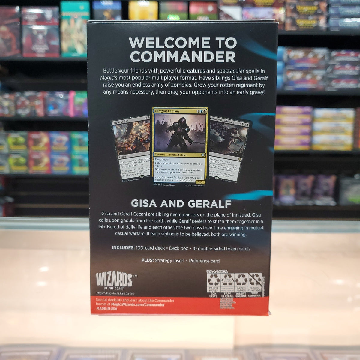 Hot Sale The Gathering - Starter Commander Deck (Grave Danger)