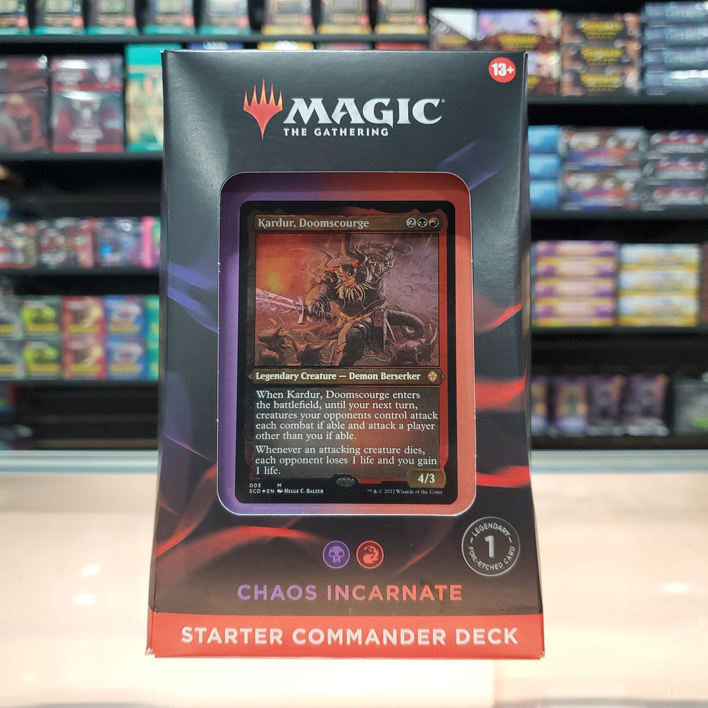 Hot Sale The Gathering - Starter Commander Deck (Chaos Incarnate)