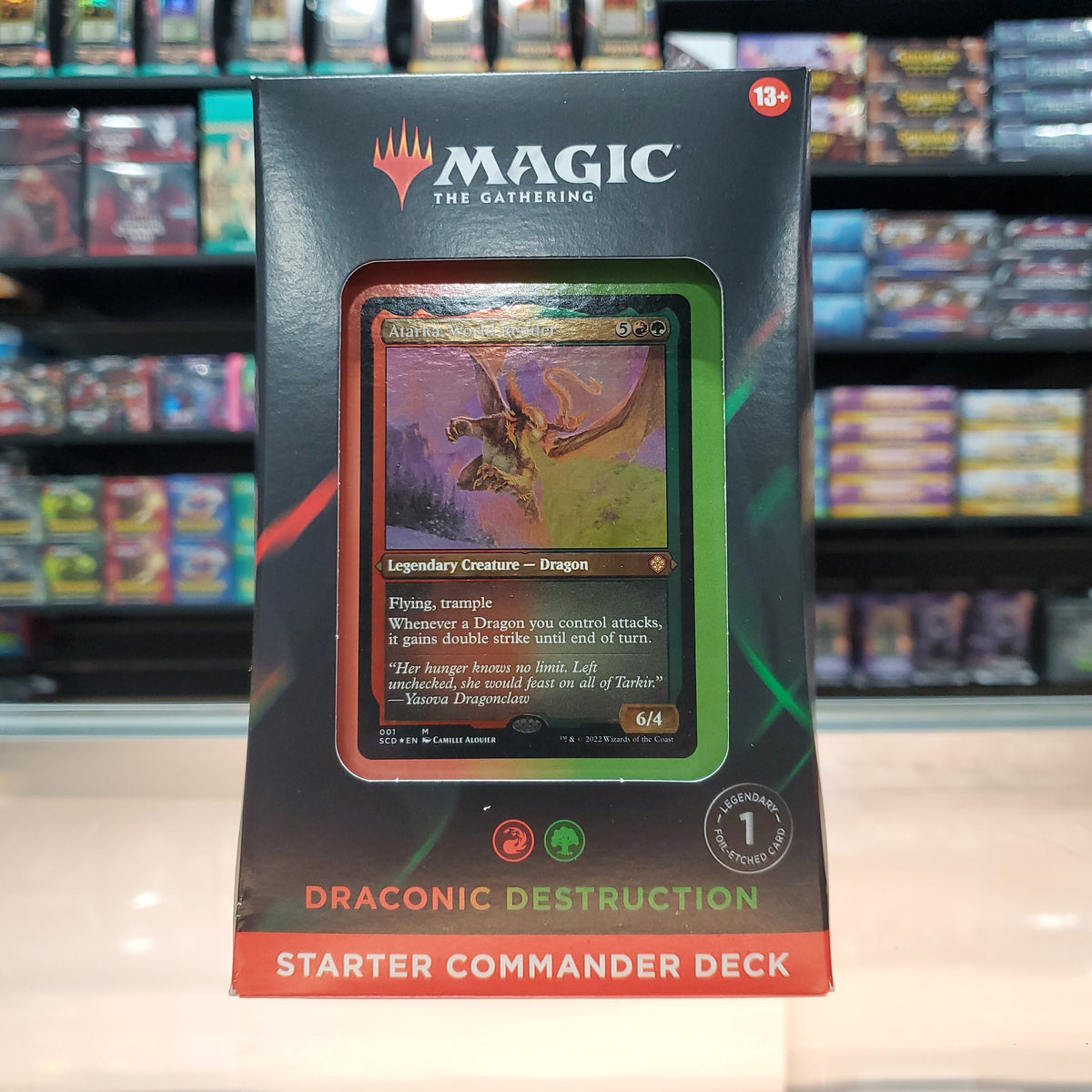Hot Sale The Gathering - Starter Commander Deck (Draconic Destruction)
