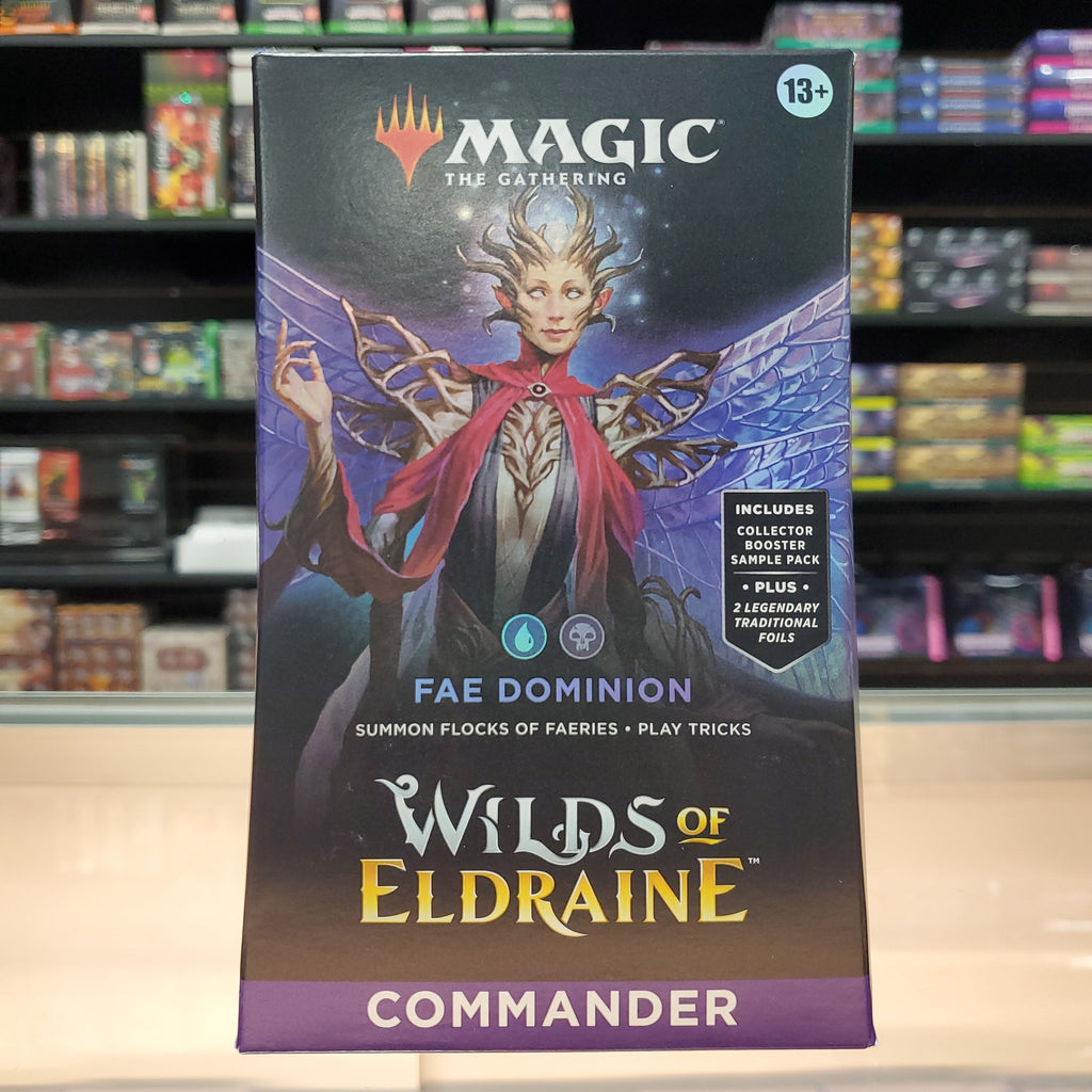 Hot Sale The Gathering - Wilds of Eldraine - Commander Deck (Fae Dominion)