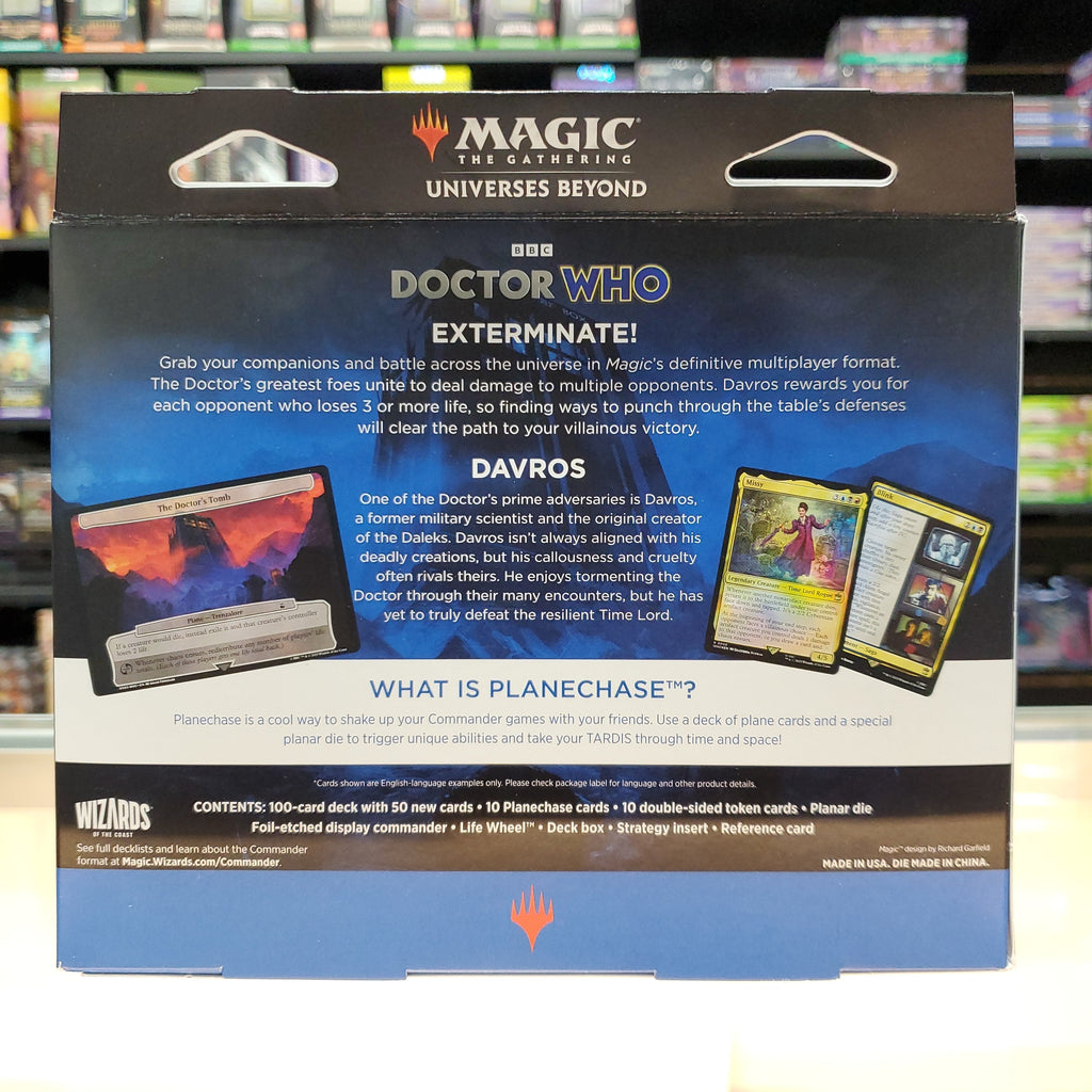Hot Sale The Gathering - Doctor Who - Commander Deck (Masters of Evil)