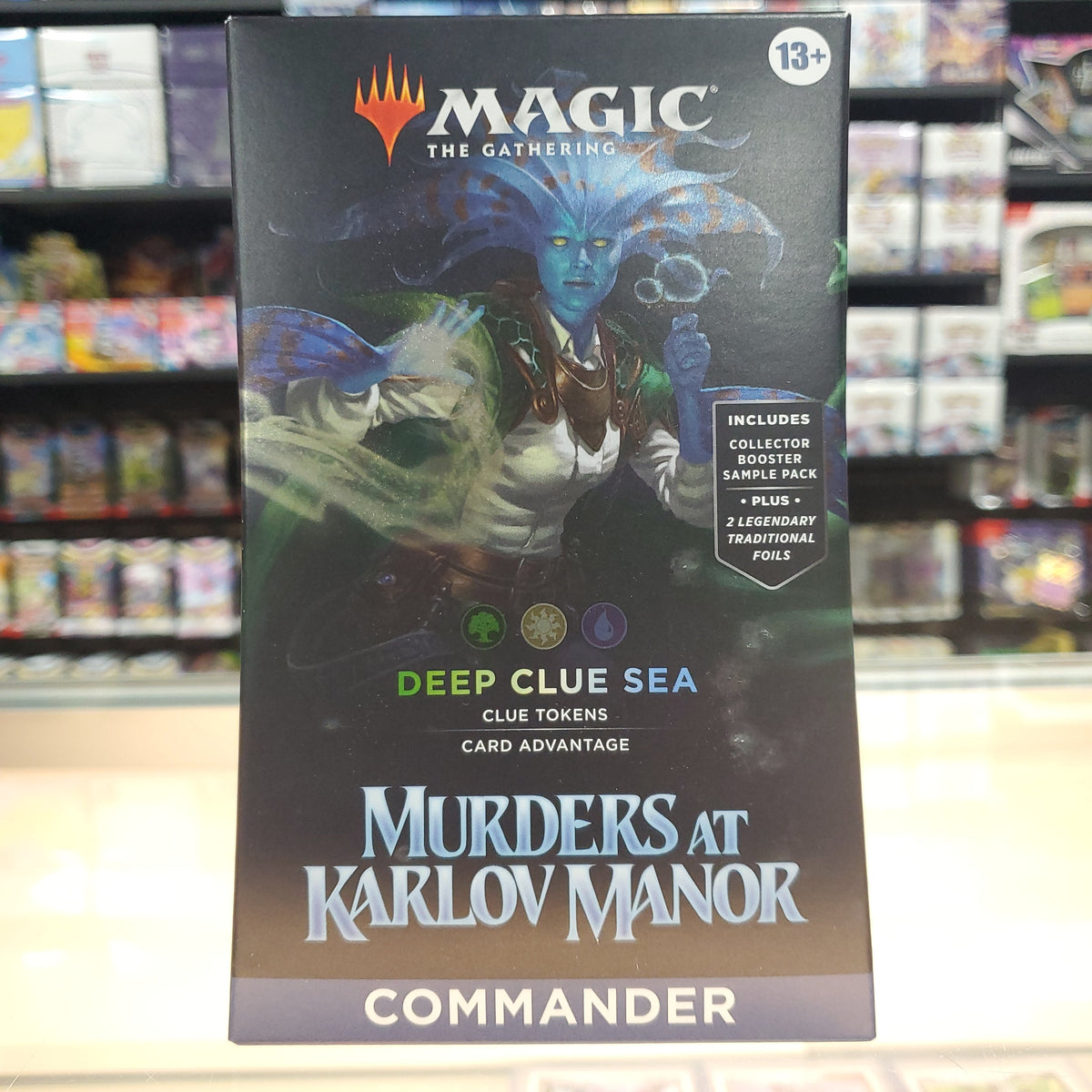 Hot Sale The Gathering - Murders at Karlov Manor - Commander Deck (Deep Clue Sea)