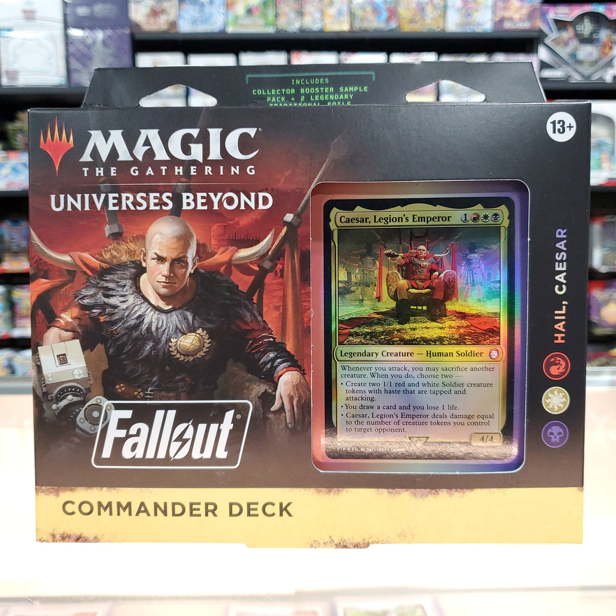 Hot Sale The Gathering - Fallout: - Hail. Caesar Commander Deck