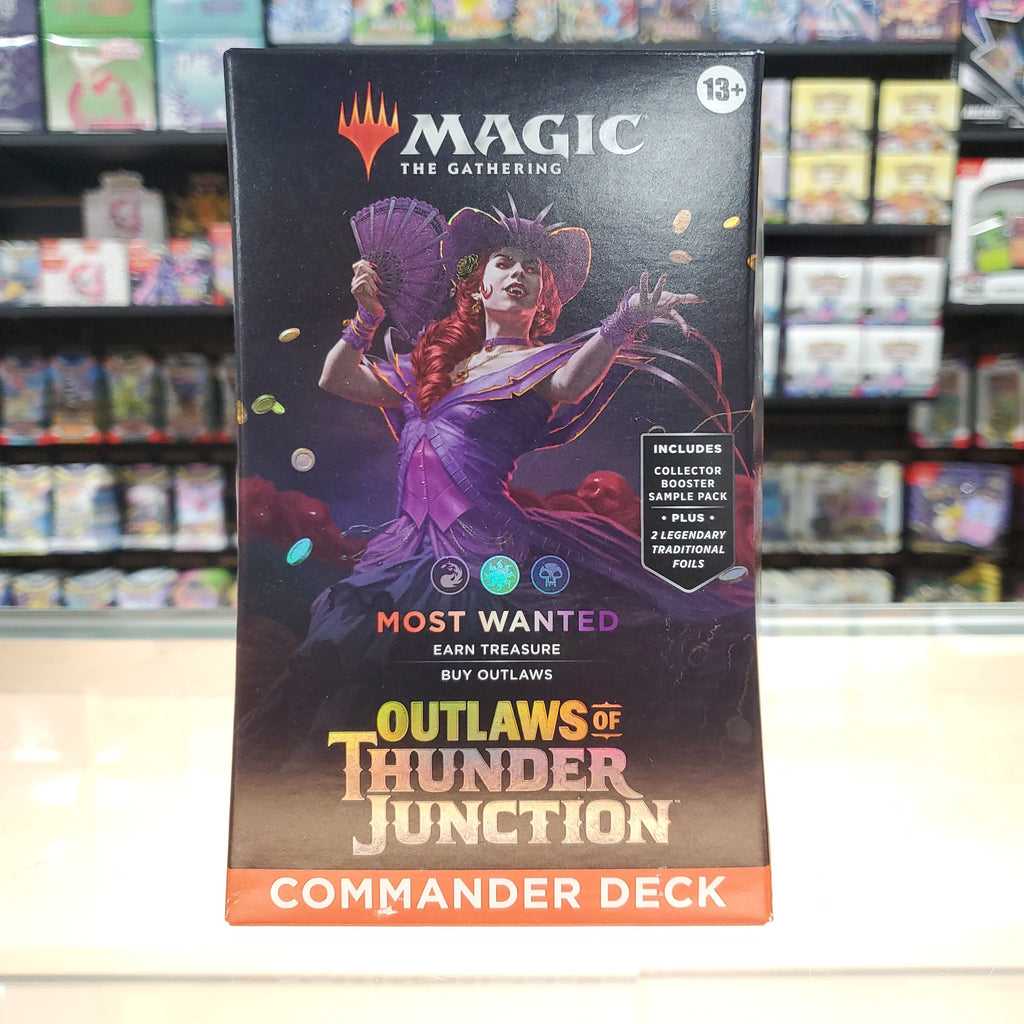 Hot Sale The Gathering - Outlaws of Thunder Junction - Commander Deck (Most Wanted)