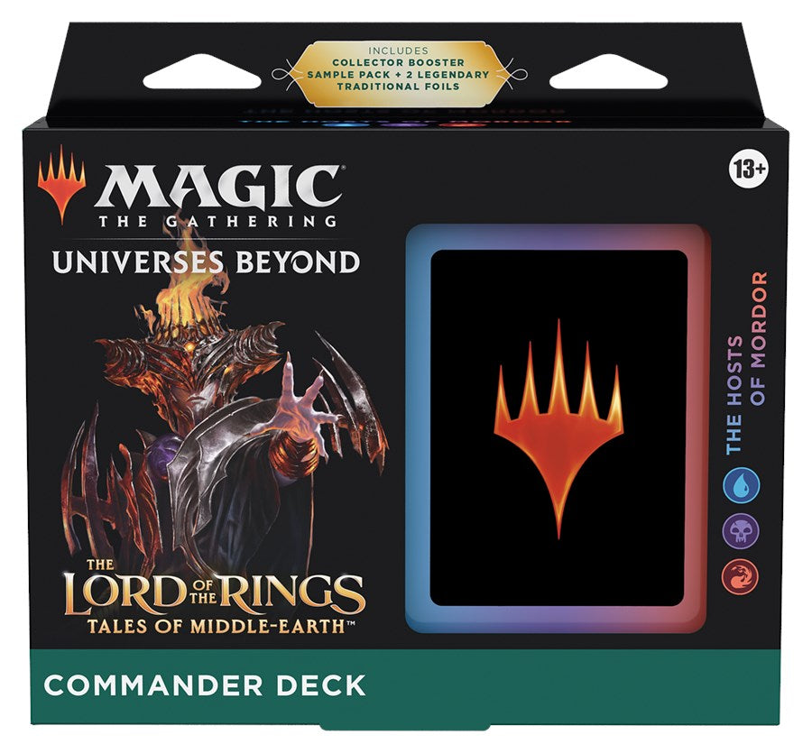 Hot Sale The Gathering - The Lord of the Rings: Tales of Middle-earth - Commander Deck (The Hosts of Mordor)