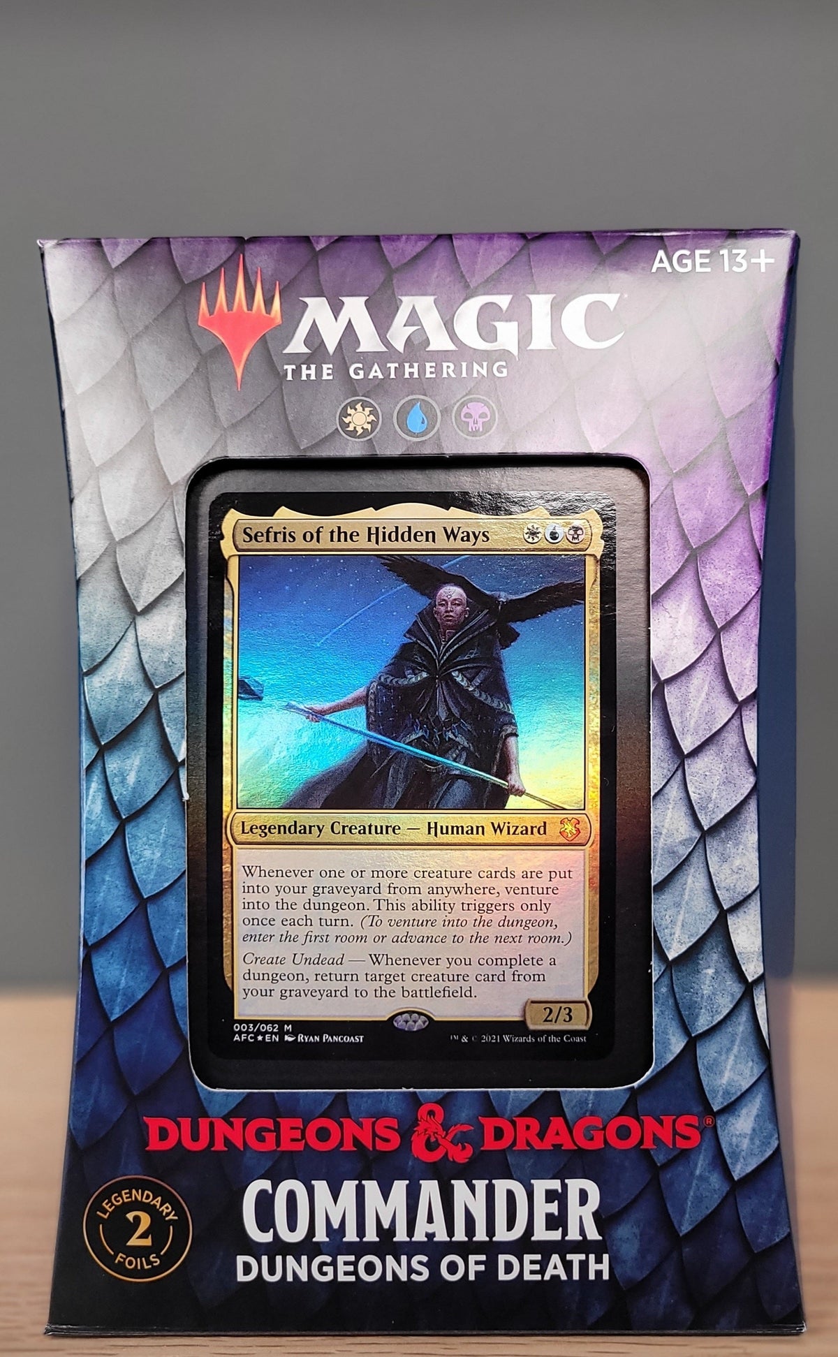 Hot Sale The Gathering - AFR Commander Deck - Dungeons of Death