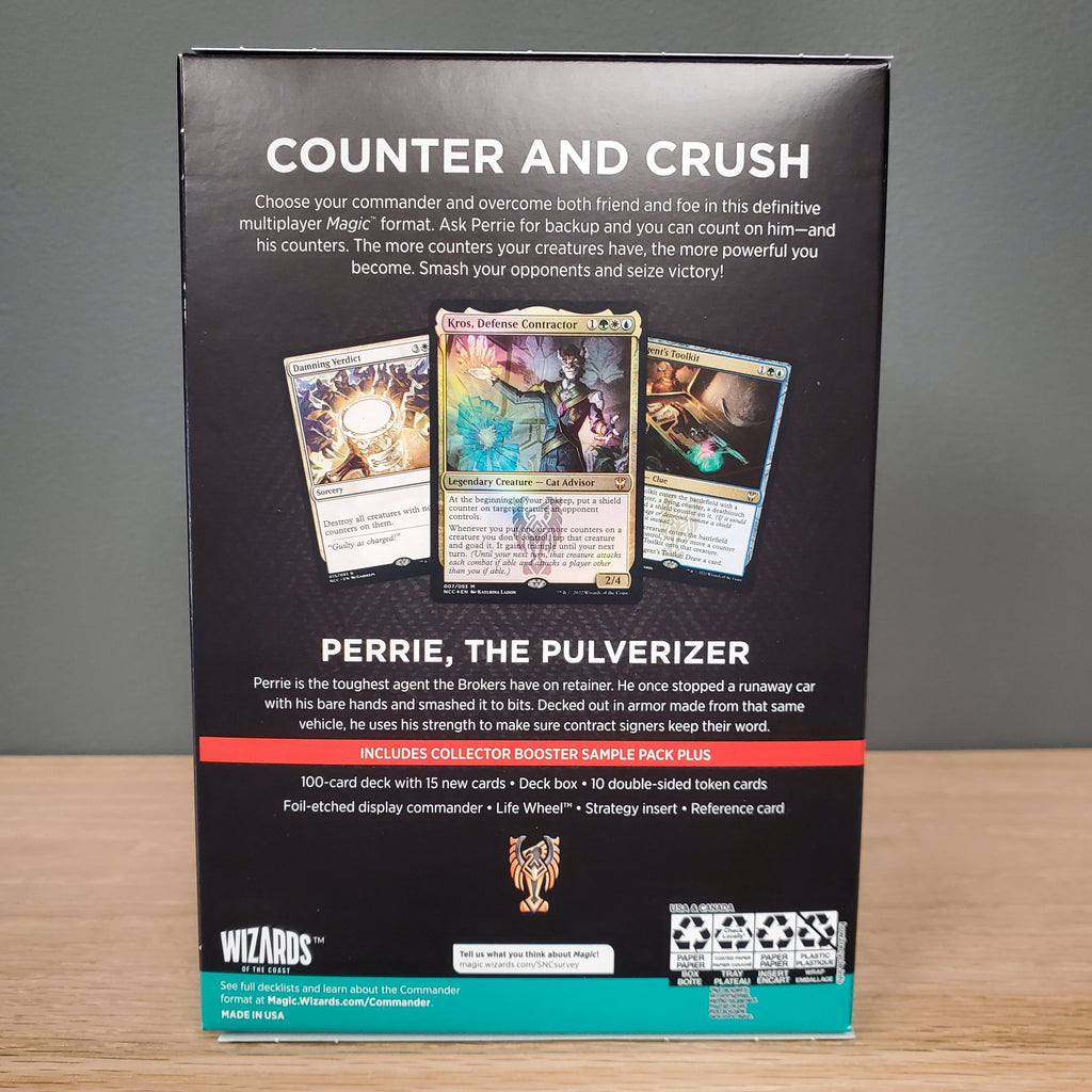 Hot Sale The Gathering - Streets of New Capenna - Commander Deck (Bedecked Brokers)