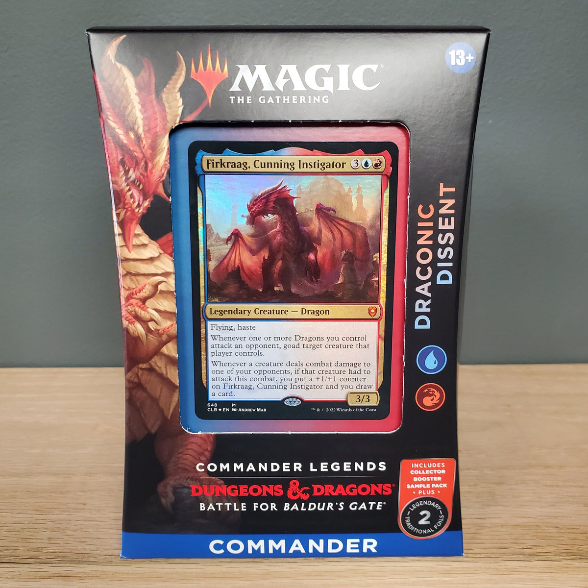 Hot Sale The Gathering - Commander Legends: Battle for Baldur's Gate - Commander Deck (Draconic Dissent)
