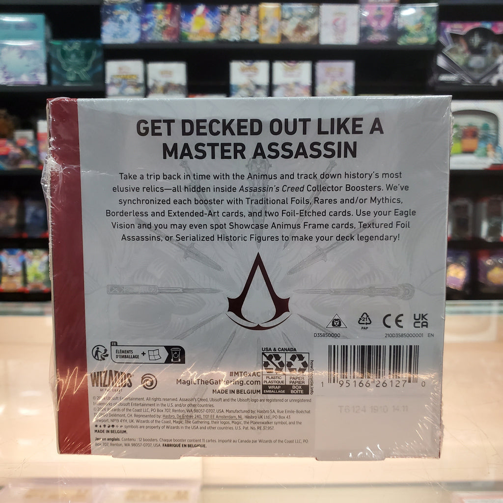 Hot Sale The Gathering - Universes Beyond: Assassin's Creed - Collector Booster Display
