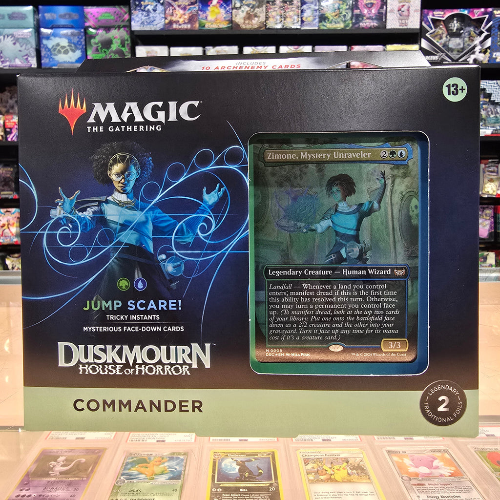 Hot Sale The Gathering - Duskmourn: House of Horror - Commander Deck (Jump Scare!)