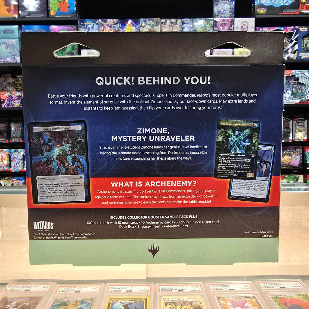 Hot Sale The Gathering - Duskmourn: House of Horror - Commander Deck (Jump Scare!)