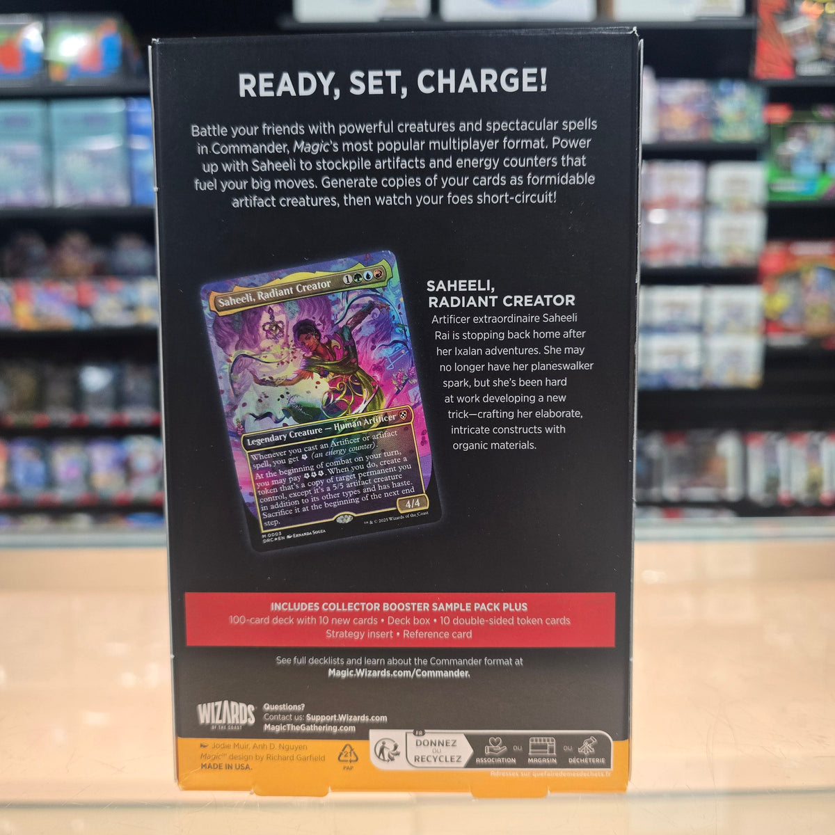 Hot Sale The Gathering - Aetherdrift - Commander Deck (Living Energy)