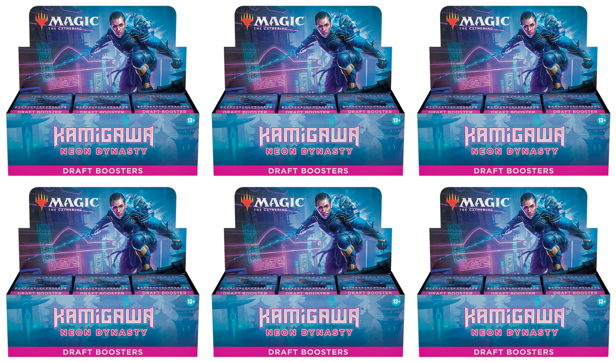 Hot Sale The Gathering - Kamigawa: Neon Dynasty - Draft Booster Case