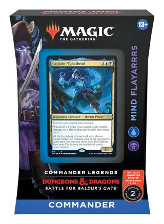 Hot Sale The Gathering - Commander Legends: Battle for Baldur's Gate - Commander Deck (Mind Flayarrrs)