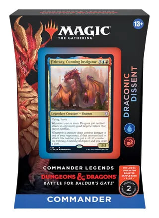 Hot Sale The Gathering - Commander Legends: Battle for Baldur's Gate - Commander Deck (Draconic Dissent)