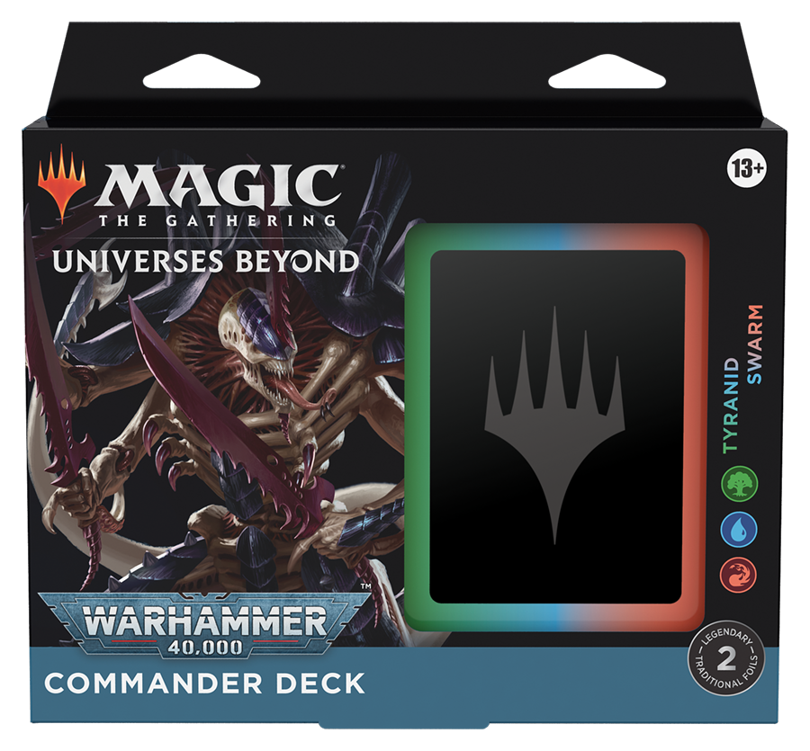 Hot Sale The Gathering - Universes Beyond: Warhammer 40.000 - Commander Deck (Tyranid Swarm)