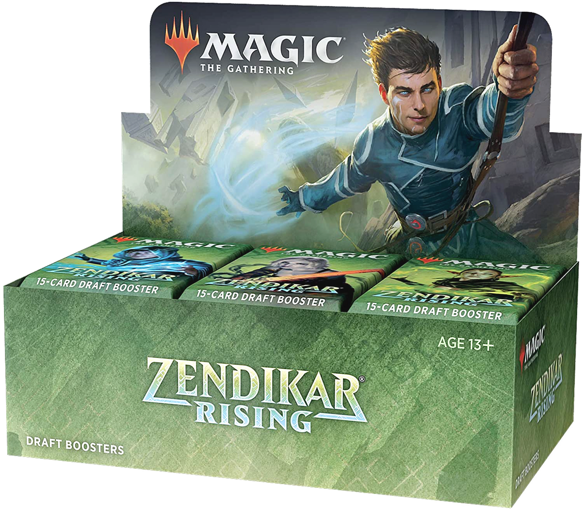 Hot Sale The Gathering - Zendikar Rising - Draft Booster Box