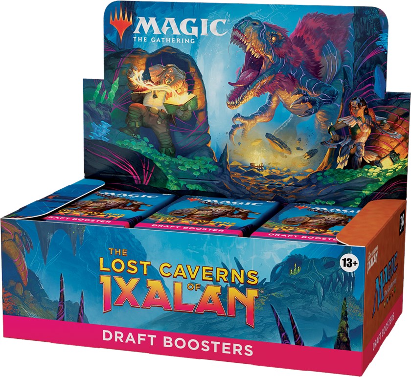 Hot Sale The Gathering - The Lost Caverns of Ixalan - Draft Booster Display