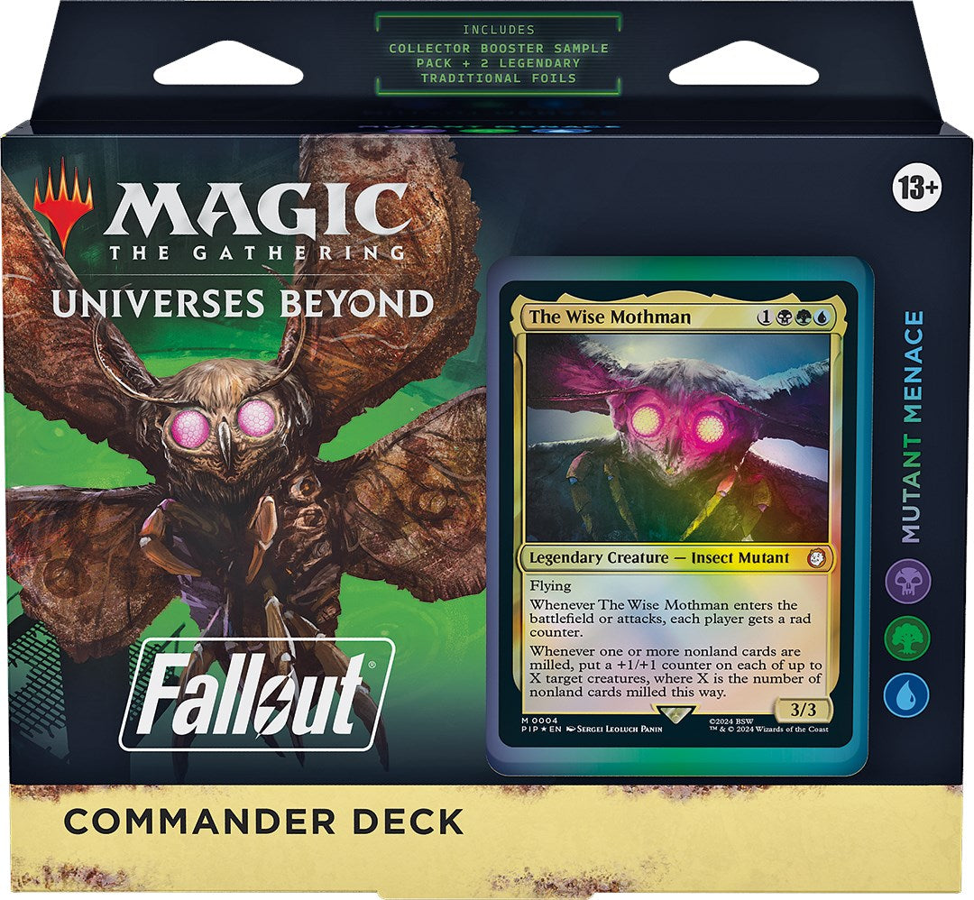Hot Sale The Gathering - Fallout: - Mutant Menace Commander Deck
