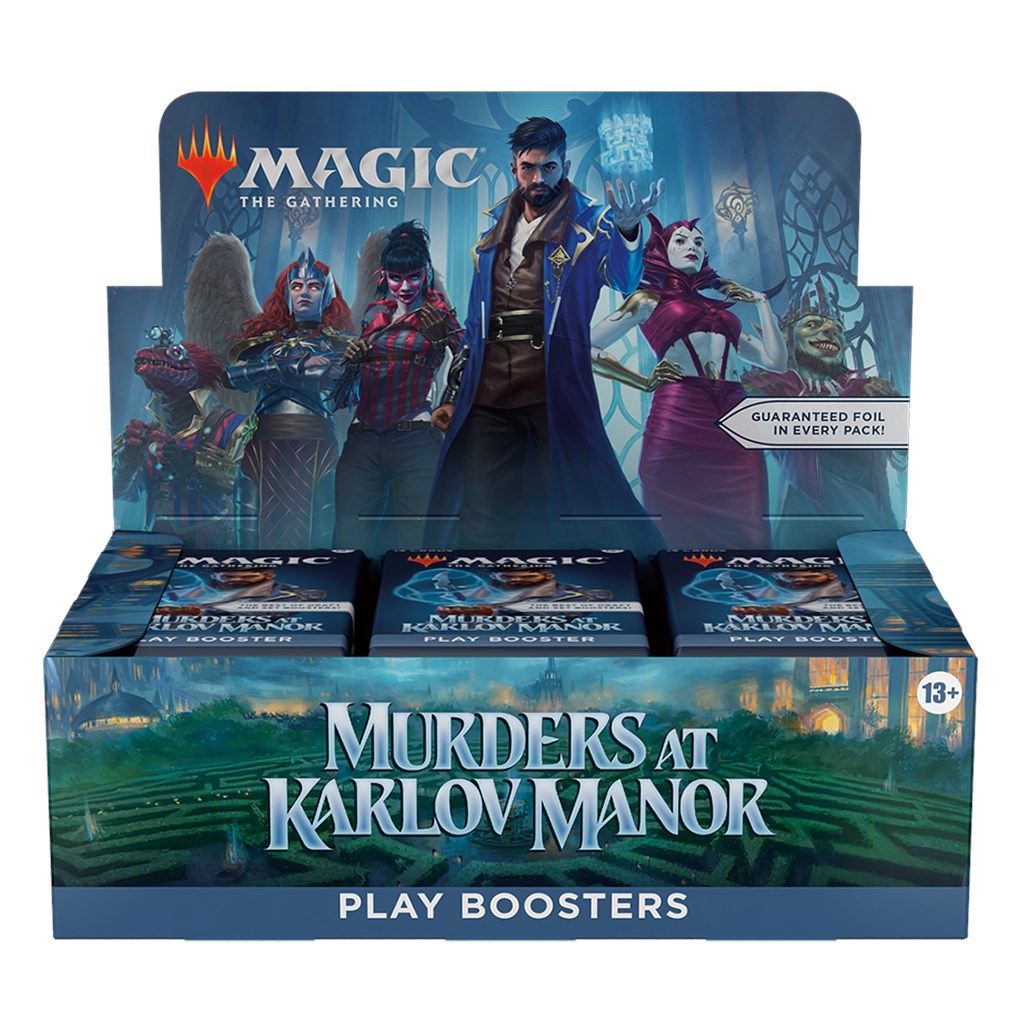 Hot Sale The Gathering - Murders at Karlov Manor - Play Booster Display