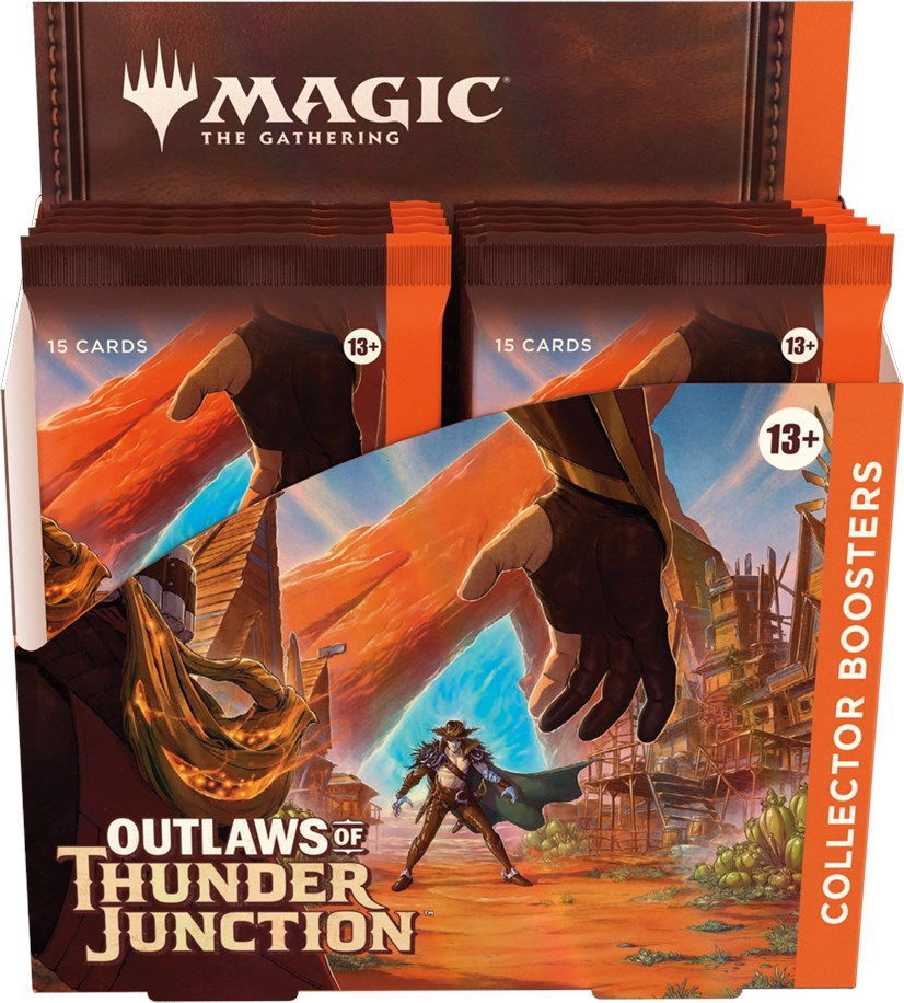 Hot Sale The Gathering - Outlaws of Thunder Junction - Collector Booster Display