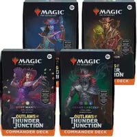 Hot Sale The Gathering - Outlaws of Thunder Junction - Commander Deck Display