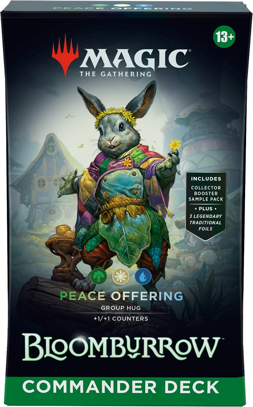 Hot Sale The Gathering - Bloomburrow - Commander Deck (Peace Offering)