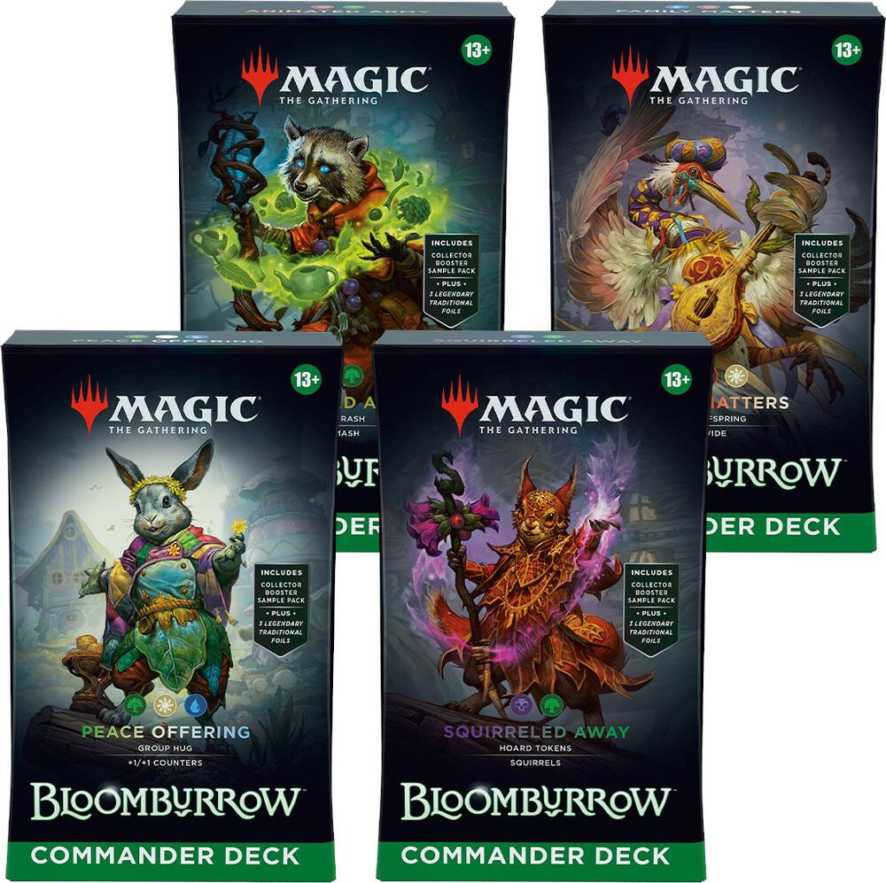 Hot Sale The Gathering - Bloomburrow - Commander Deck Display