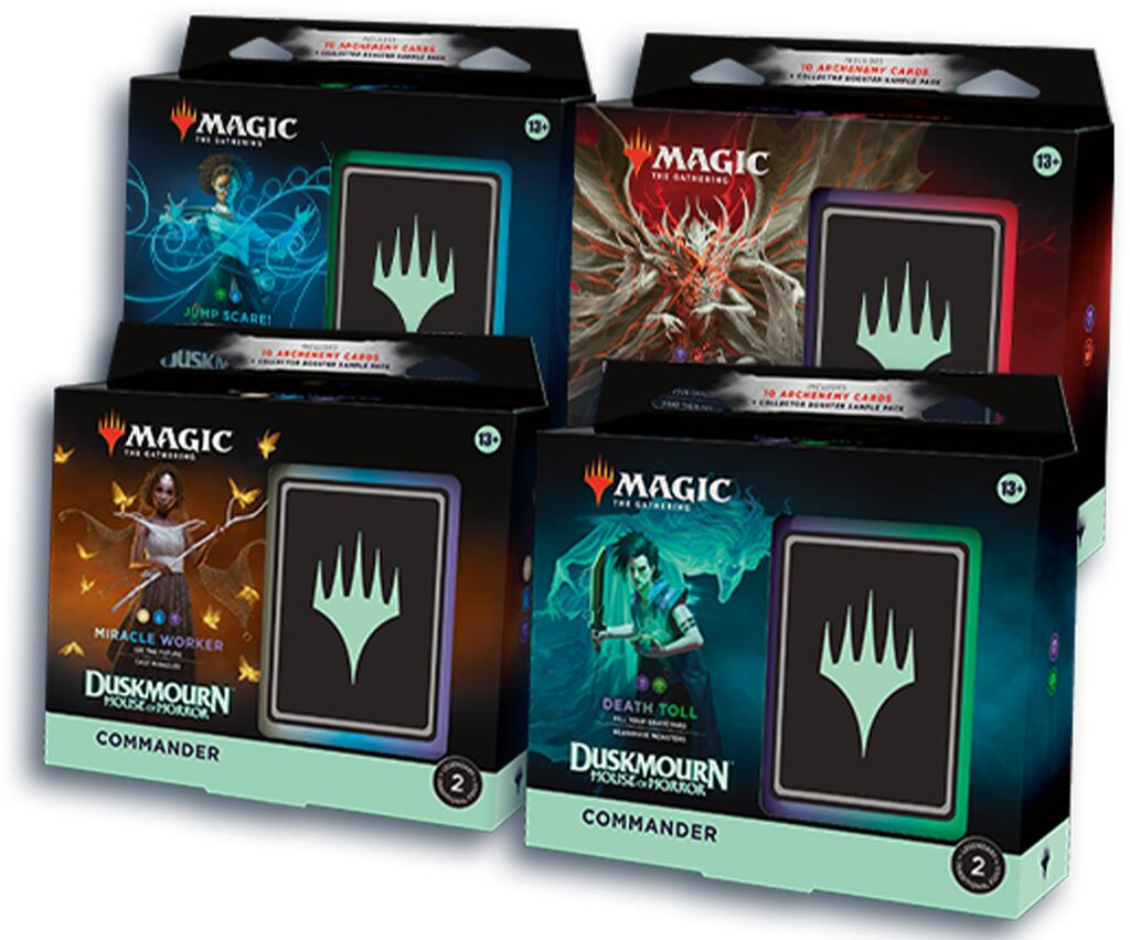 Hot Sale The Gathering - Duskmourn: House of Horror - Commander Deck Display