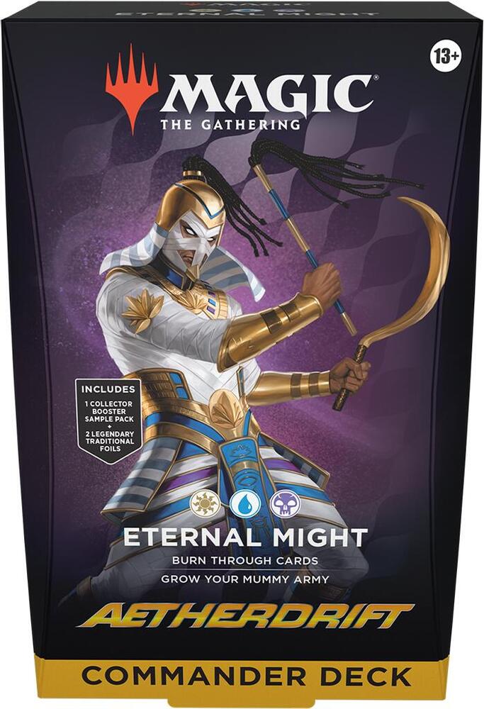 Hot Sale The Gathering - Aetherdrift - Commander Deck (Eternal Might)