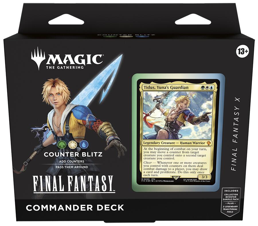 Hot Sale The Gathering - FINAL FANTASY - Commander Deck (Counter Blitz FINAL FANTASY X)