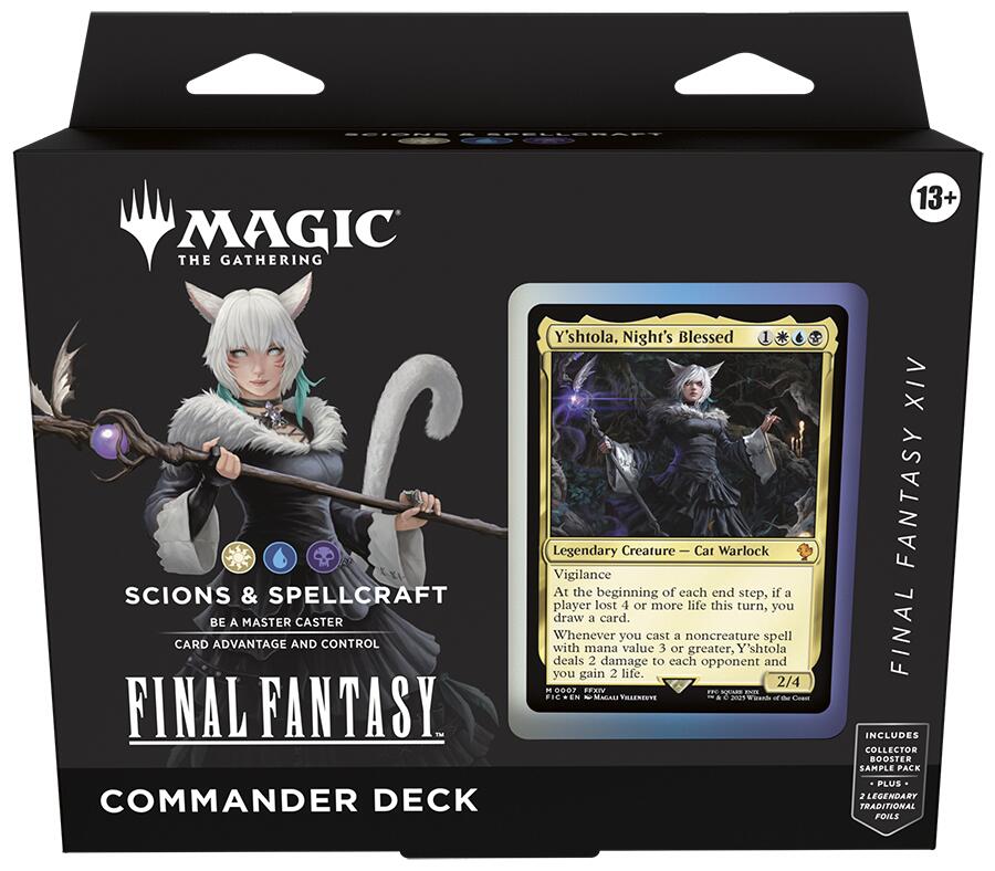 Hot Sale The Gathering - FINAL FANTASY - Commander Deck - (Scions & Spellcraft FINAL FANTASY XIV)