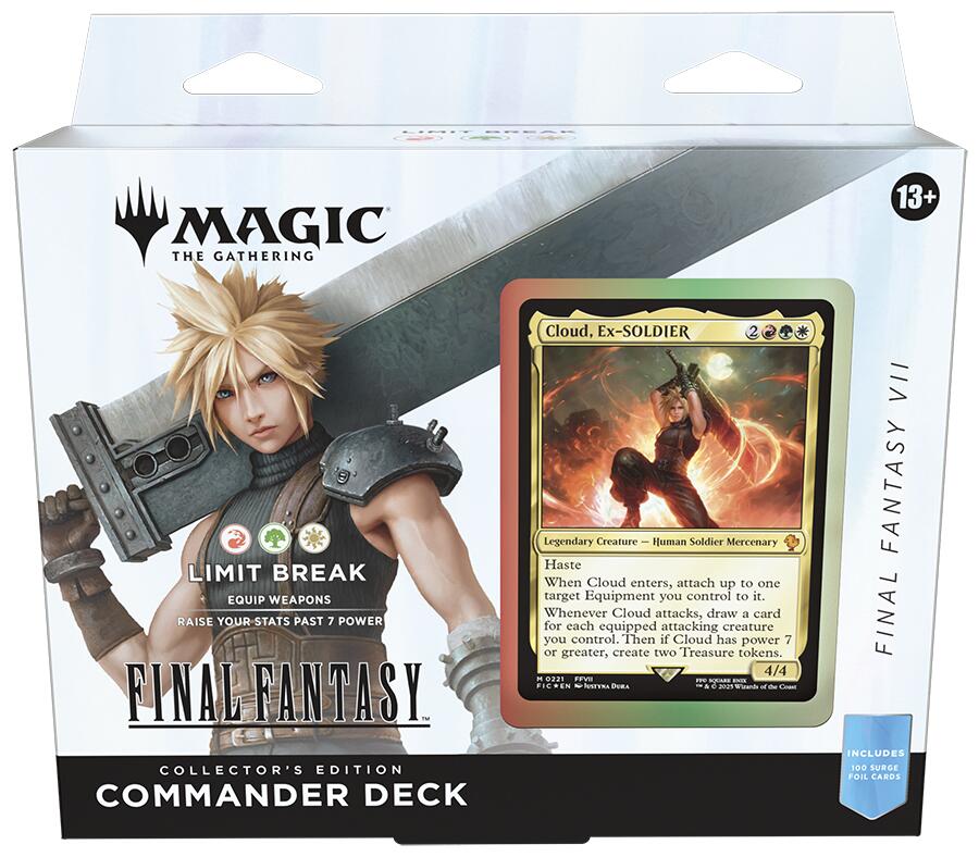 Hot Sale The Gathering - FINAL FANTASY - Commander Deck: Collector's Edition (Limit Break FINAL FANTASY VII)