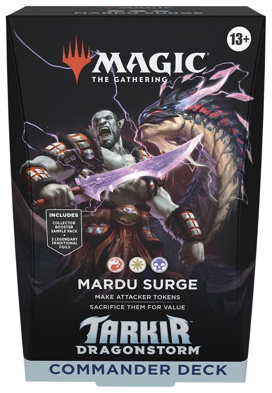 Hot Sale The Gathering - Tarkir: Dragonstorm - Commander Deck (Mardu Surge)