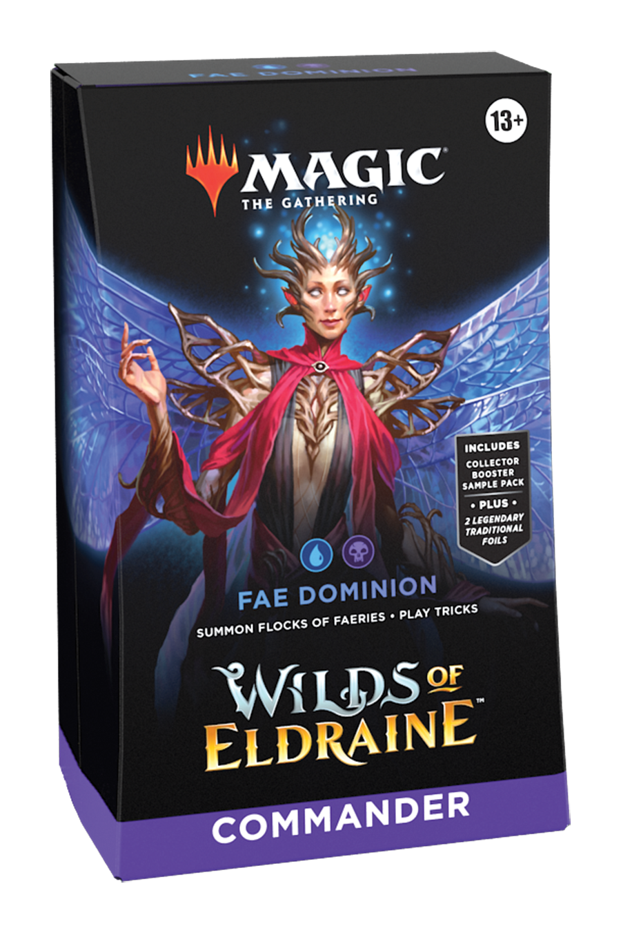 Hot Sale The Gathering - Wilds of Eldraine - Commander Deck (Fae Dominion)