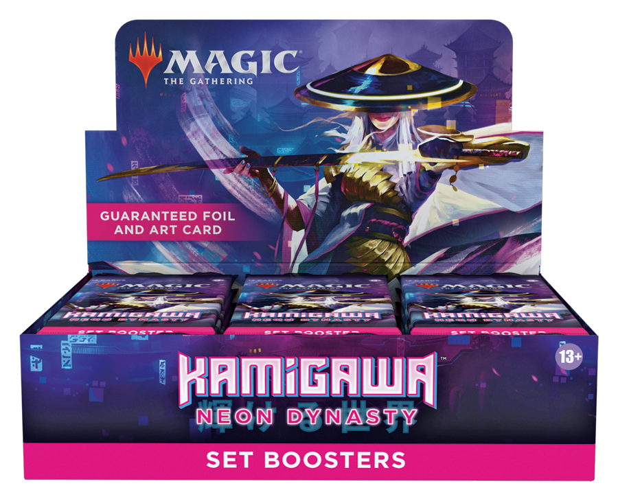 Hot Sale The Gathering - Kamigawa: Neon Dynasty - Set Booster Display