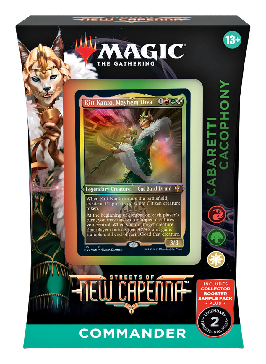Hot Sale The Gathering - Streets of New Capenna - Commander Deck (Cabaretti Cacophony)