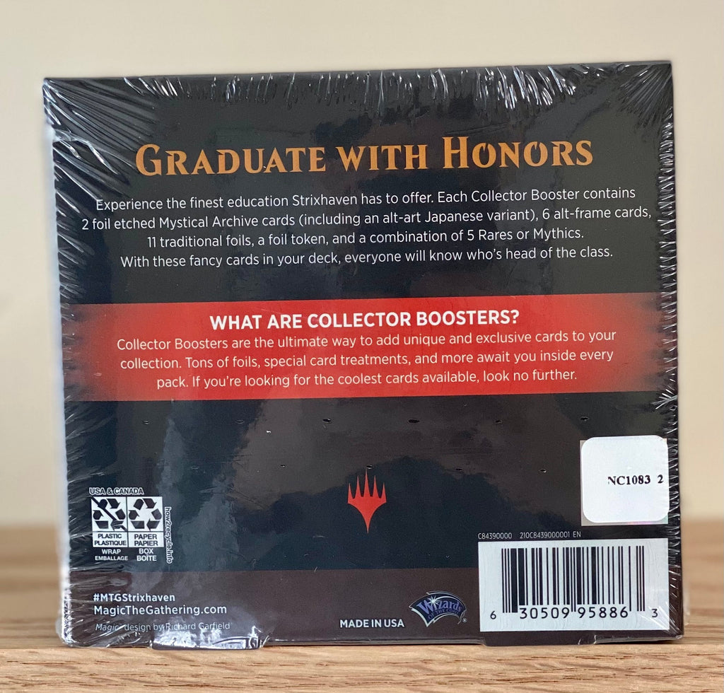 Hot Sale The Gathering - Strixhaven School of Mages Collector Booster Box
