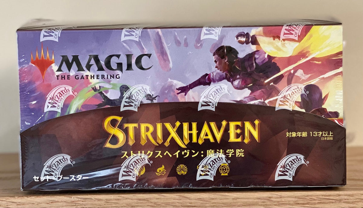 Hot Sale The Gathering - Strixhaven School of Mages Set Booster - Japanese