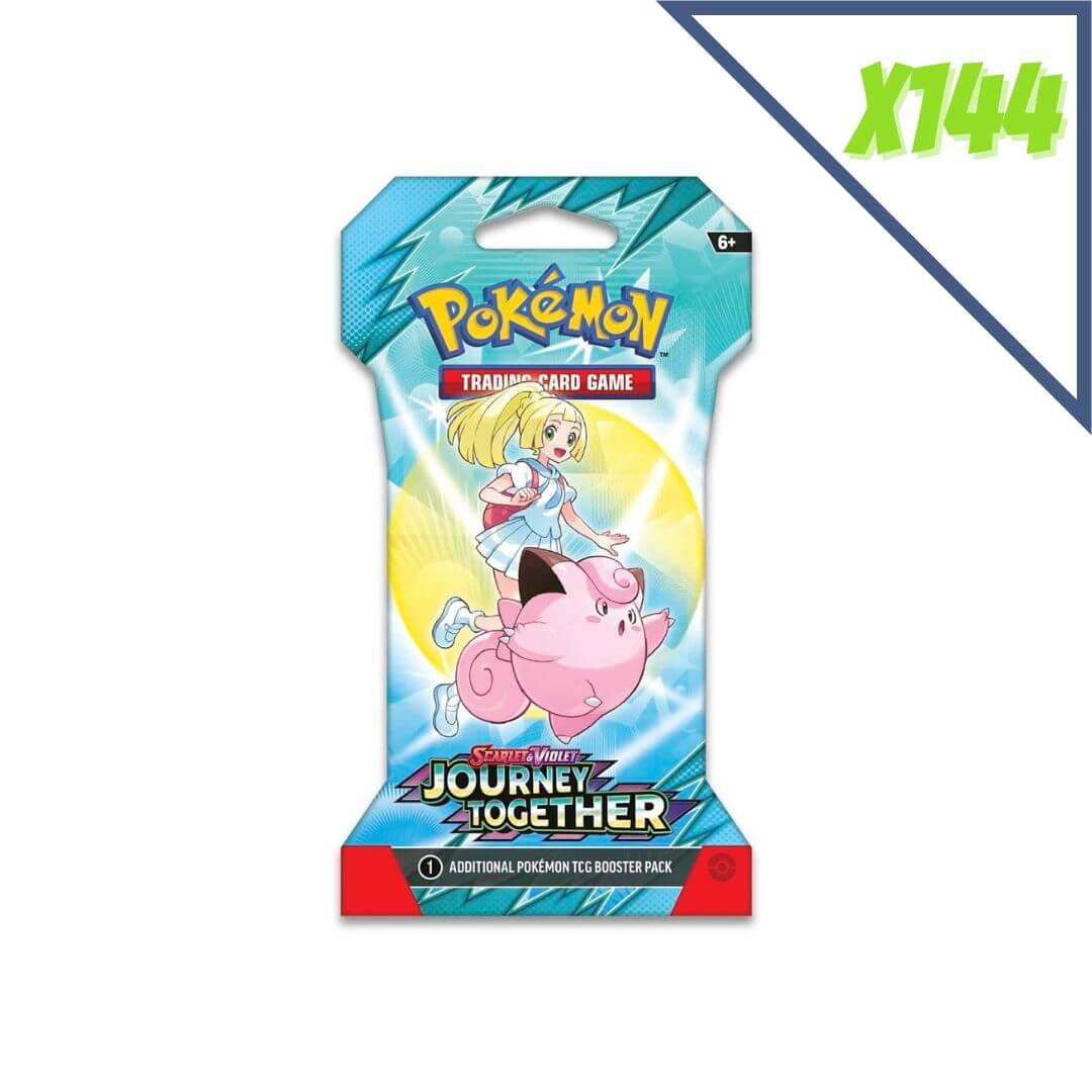 🔥2026 Christmas Gift🎄: Scarlet & Violet - Journey Together Sleeved Booster Pack Case (144)