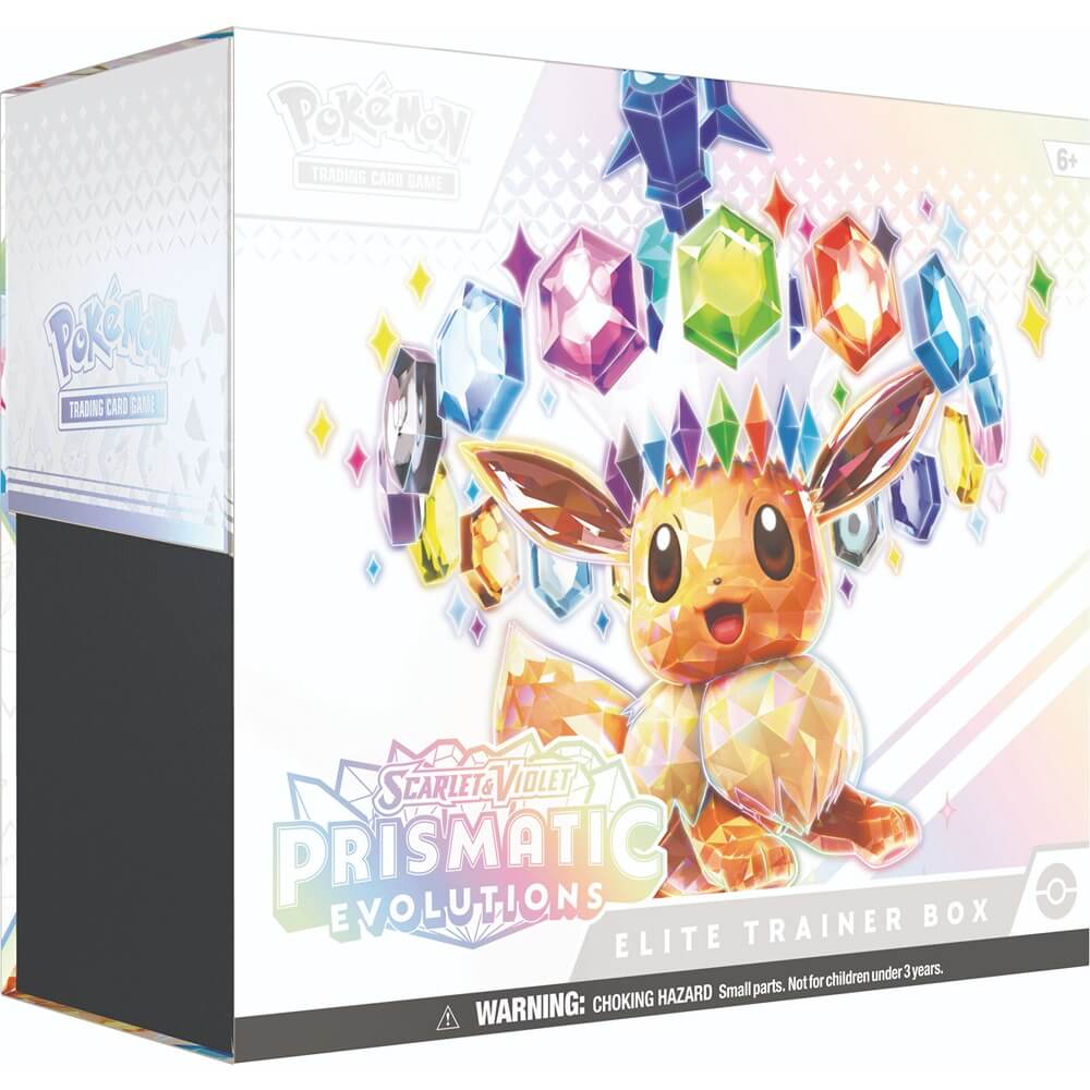 🔥2026 Christmas Gift🎄: Scarlet & Violet - Prismatic Evolutions Elite Trainer Box (ETB)