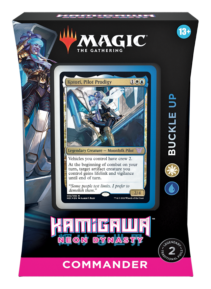 Hot Sale The Gathering - Kamigawa: Neon Dynasty - Commander Deck (Buckle Up)