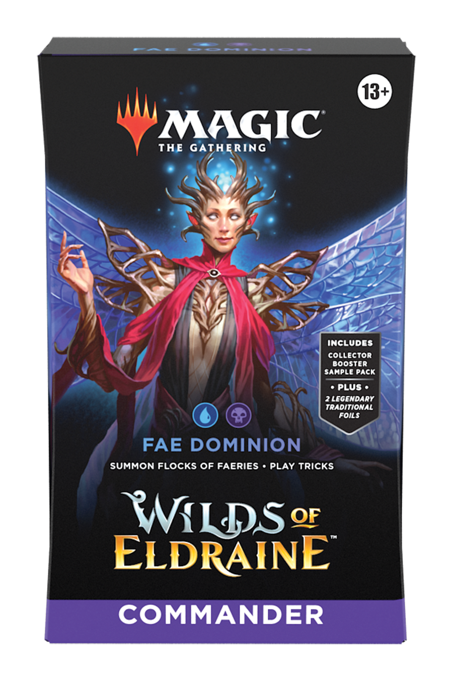Hot Sale The Gathering - Wilds of Eldraine - Commander Deck Case