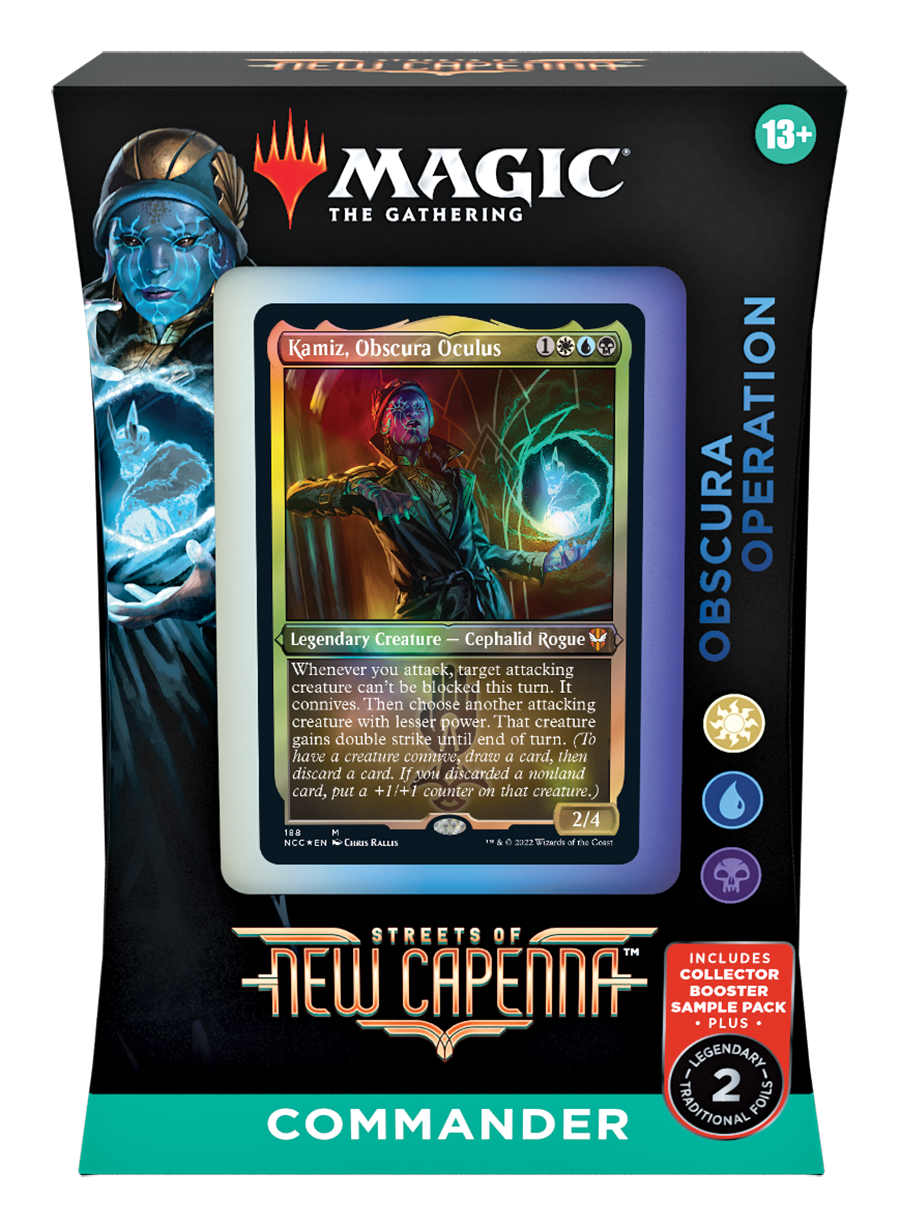Hot Sale The Gathering - Streets of New Capenna - Commander Deck (Obscura Operation)